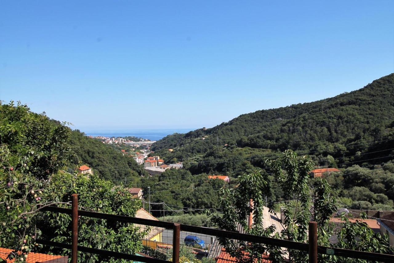 Bed and Breakfast Il Rosale A Celle Ligure Exterior foto